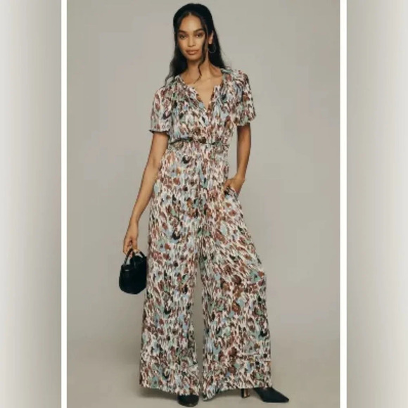 Anthropologie Pants - Anthropologie Somerset Printed Jumpsuit